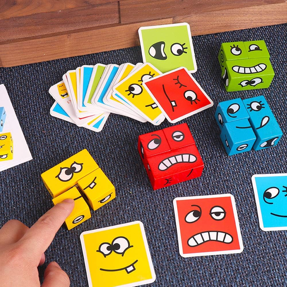 Juego de Caras y Emociones para Niños Shofi Box