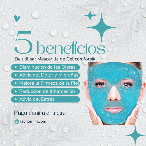 Mascarilla de Gel Confort® | Relájate y Revitaliza Tu Piel 🎁 antifaz de regalo 🎁