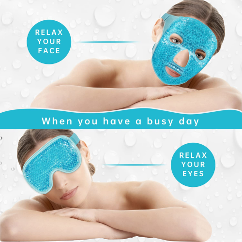 Mascarilla de Gel Confort® | Relájate y Revitaliza Tu Piel 🎁 antifaz de regalo 🎁