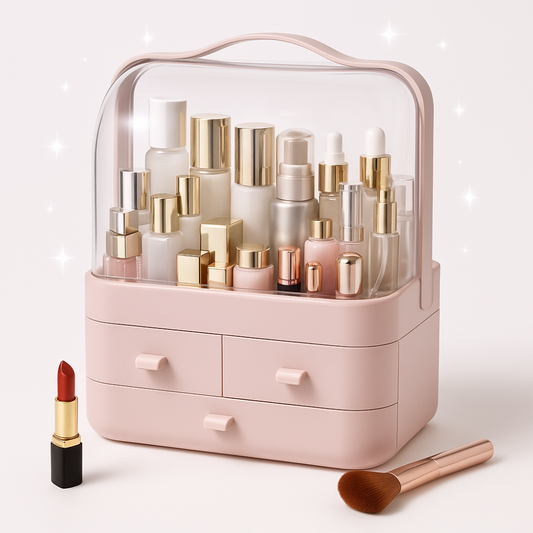 Organizador De Maquillaje Cosmeticos Acrílico 3 Cajones