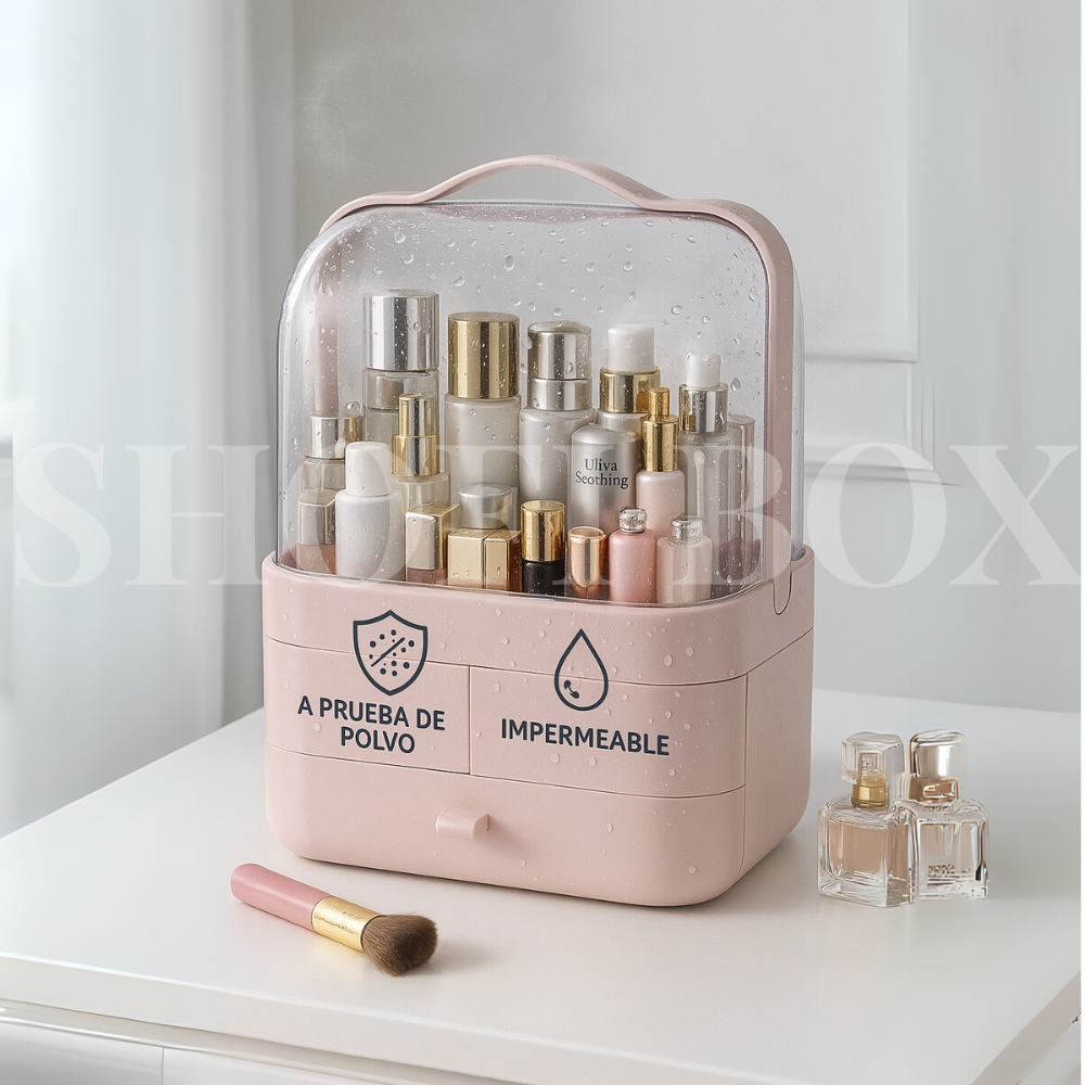 Organizador De Maquillaje Cosmeticos Acrílico 3 Cajones