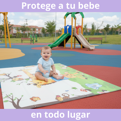 Tapete De Juego Plegable Gateo Bebé
