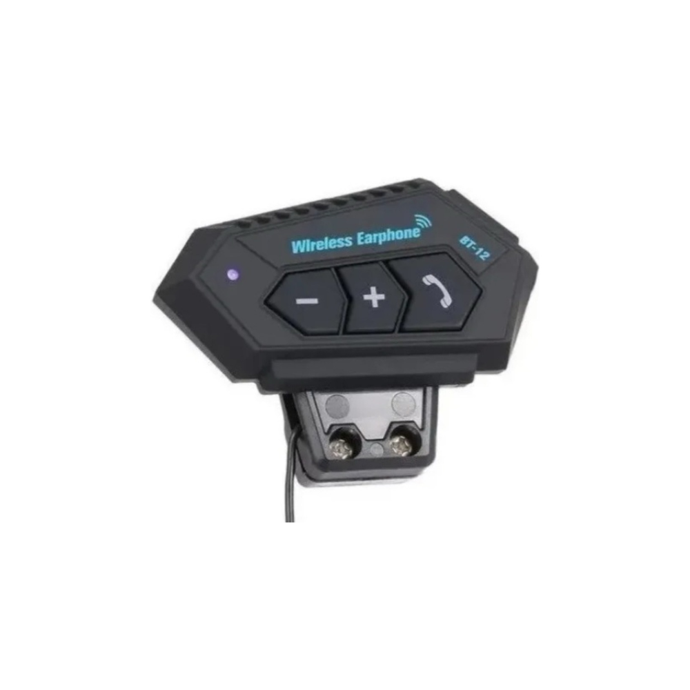 Intercomunicador Casco Moto Bluetooth 5.0 Manos Libres IP67