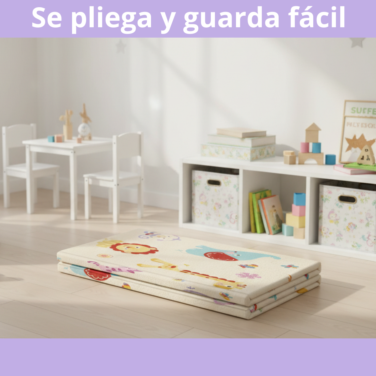 Tapete De Juego Plegable Gateo Bebé
