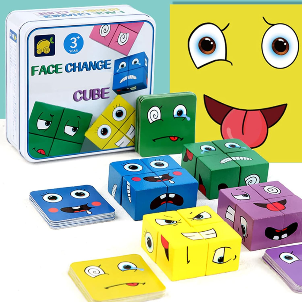 Juego de Caras y Emociones para Niños Shofi Box