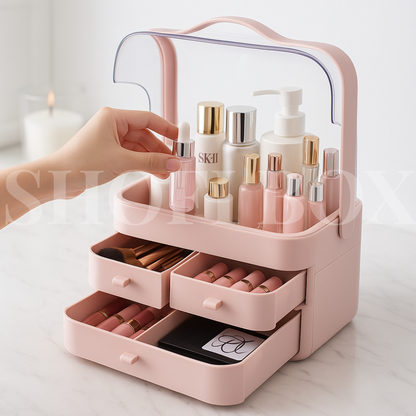 Organizador De Maquillaje Cosmeticos Acrílico 3 Cajones