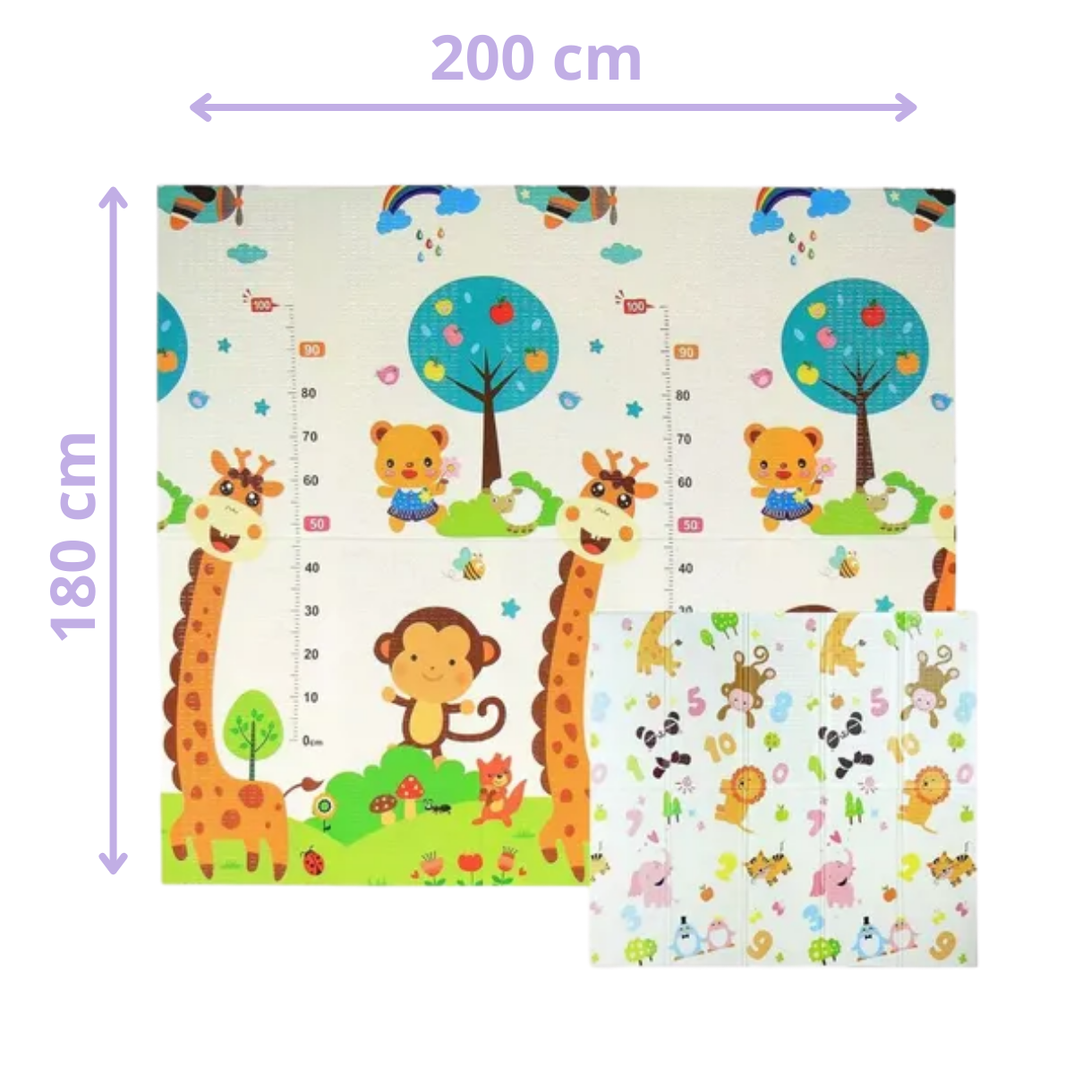 Tapete De Juego Plegable Gateo Bebé