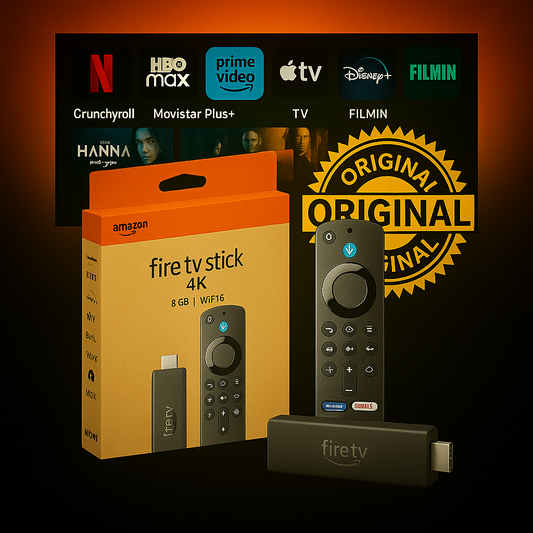 Amazon Fire TV Stick 4K (Última Generación) | Streaming 4K UHD, Alexa, Búsqueda por IA, Wi-Fi 6 y Juegos en la Nube