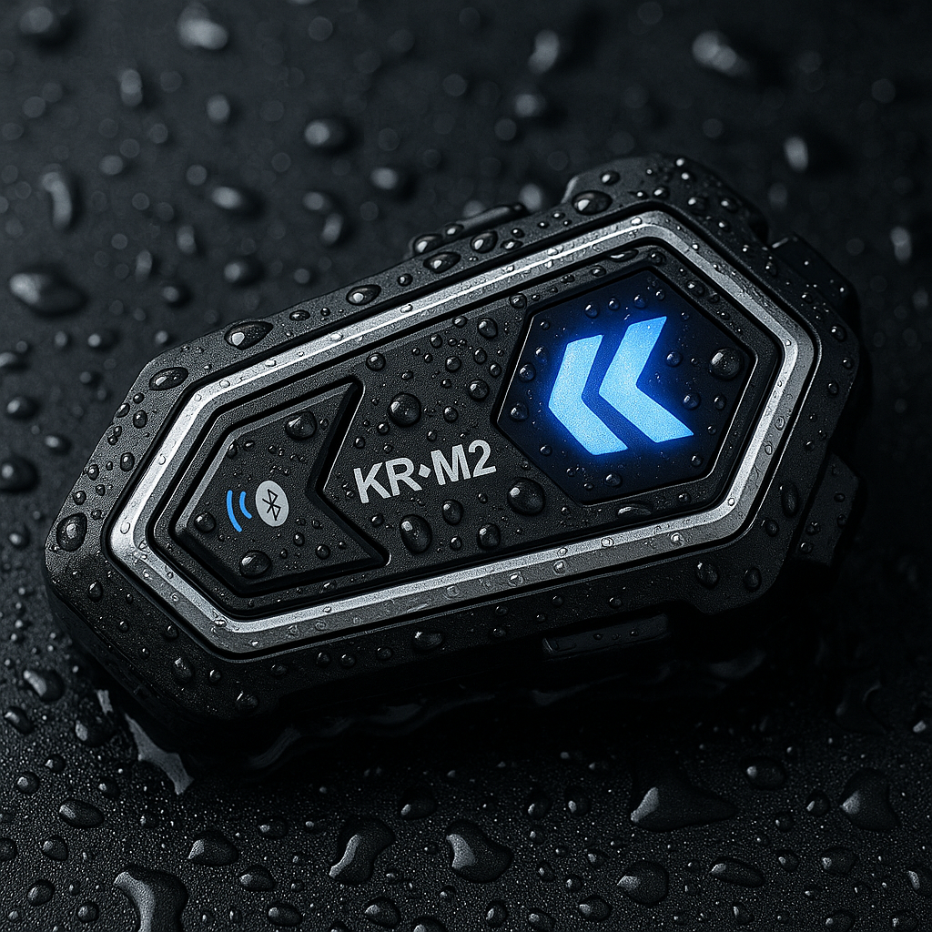 Intercomunicador Casco BT 5.3 KR-M2 Impermeable 1000 mAh