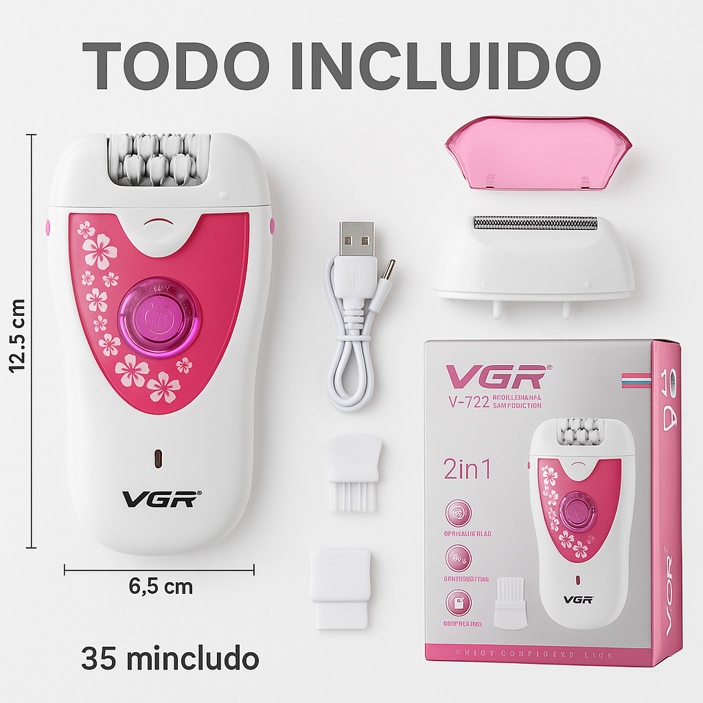 Depiladora Eléctrica Comfort Shofibox ®