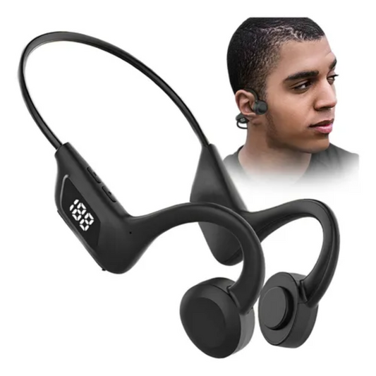 Auriculares Conducción Ósea Bluetooth Deportivos con Micrófono