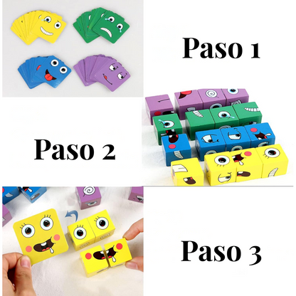 Juego de Caras y Emociones para Niños Shofi Box