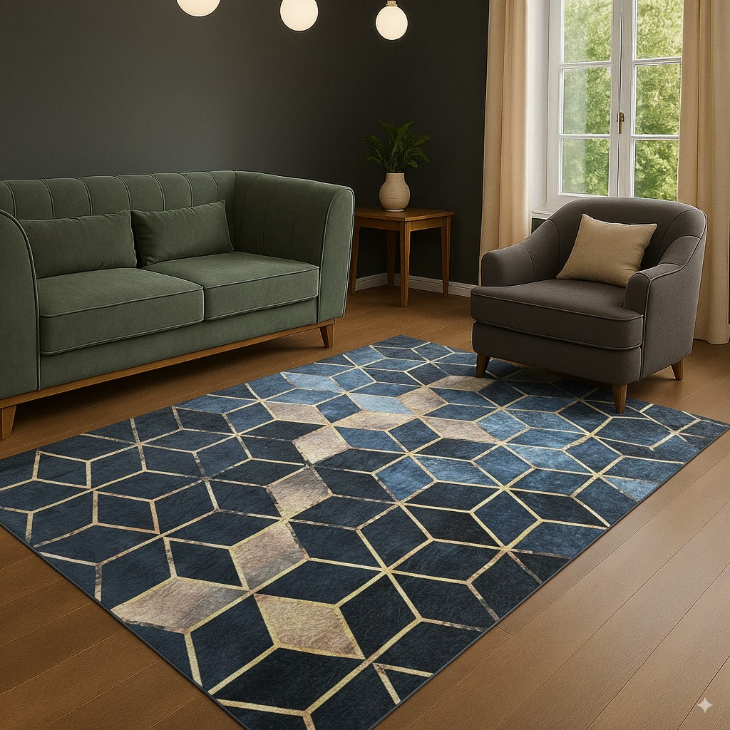 Tapete Alfombra Sala Persa 150x200 Moderna